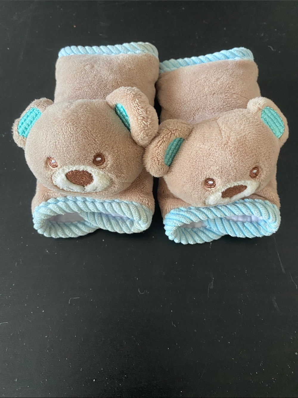 🧸 Kellytoy Plush Teddy Bear Baby Car Seat Strap Covers & Harness Pads Set 🧸